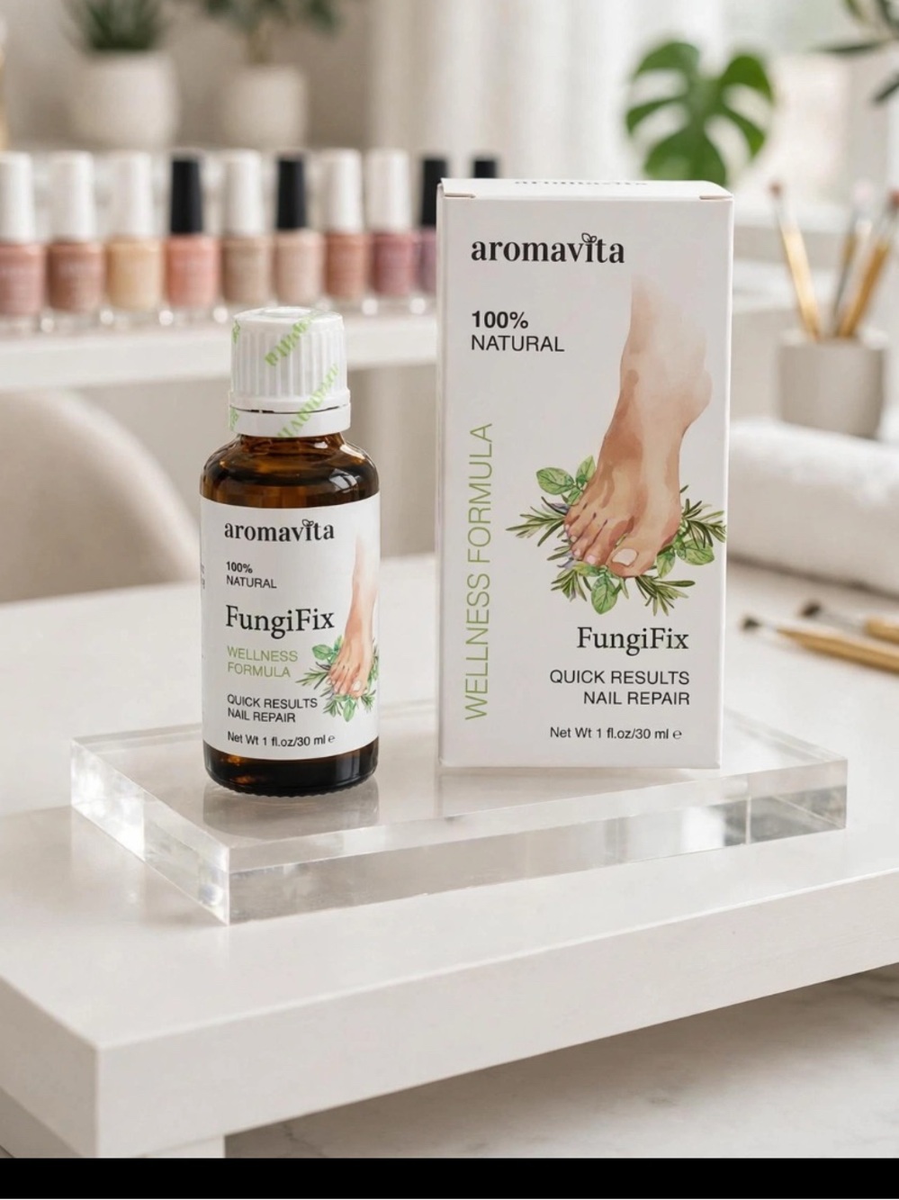 aromavita FungiFix Nail Fungus Repair Vegan NEW